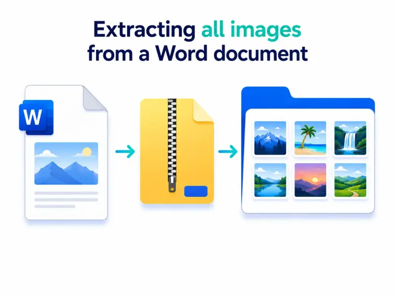 extract all images from word zip