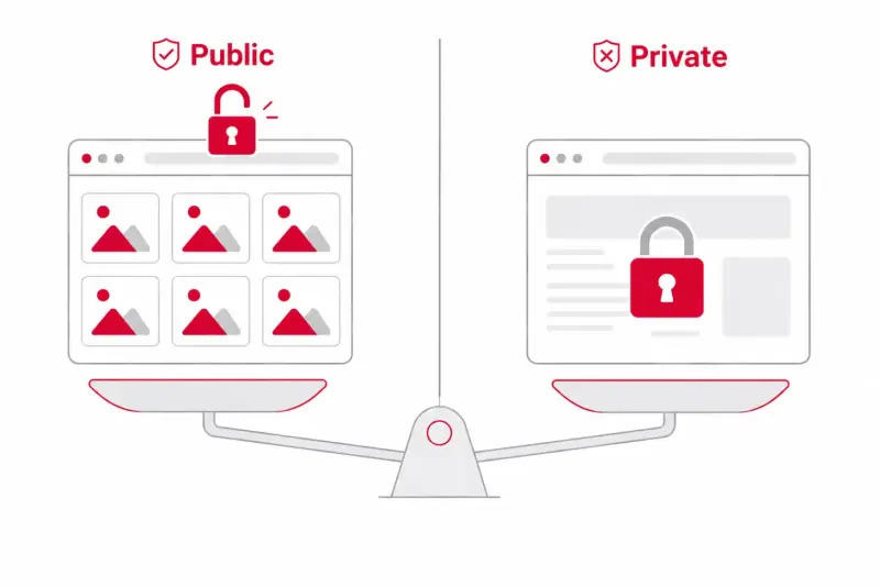 image scraping legal public vs private