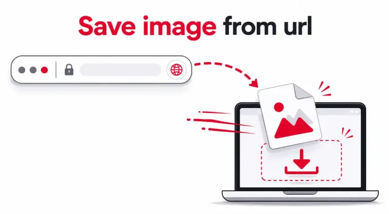 How to Save an Image From a URL (Desktop, Mobile, and When Right-Click Fails)
